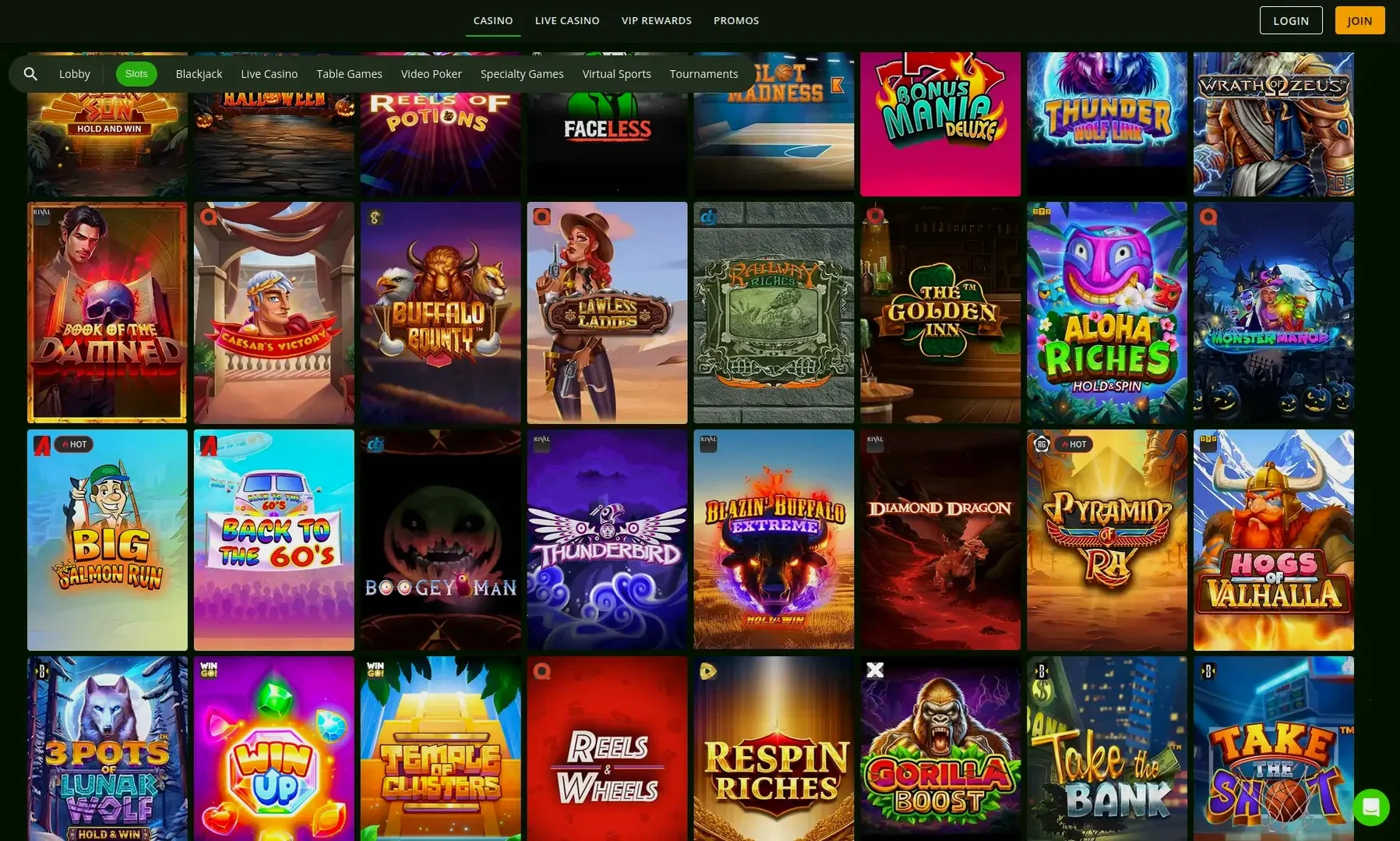 Fugu Casino Plattform und Spielauswahl